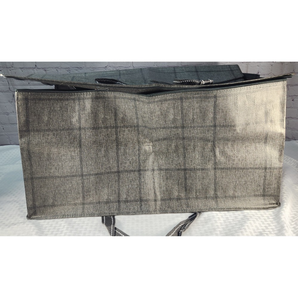 VENO 5 Pk Extra Large Moving Storage Bags with Zippers, Foldable Heavy-Duty Tote